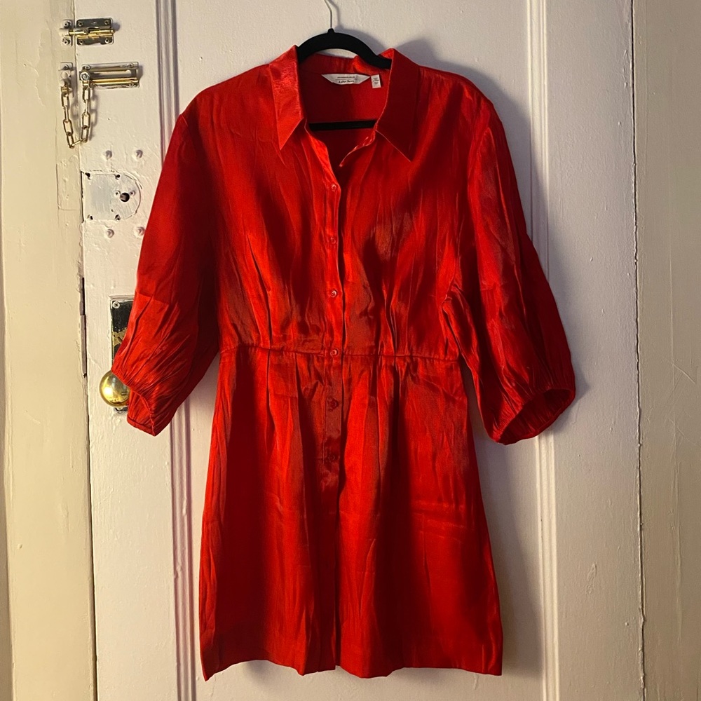RED MINI DRESS